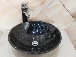 Emerald Pearl Granite round basin