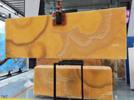 Orange onyx big slab