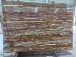 Golden silk onyx slab