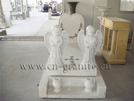 White marble sculpture